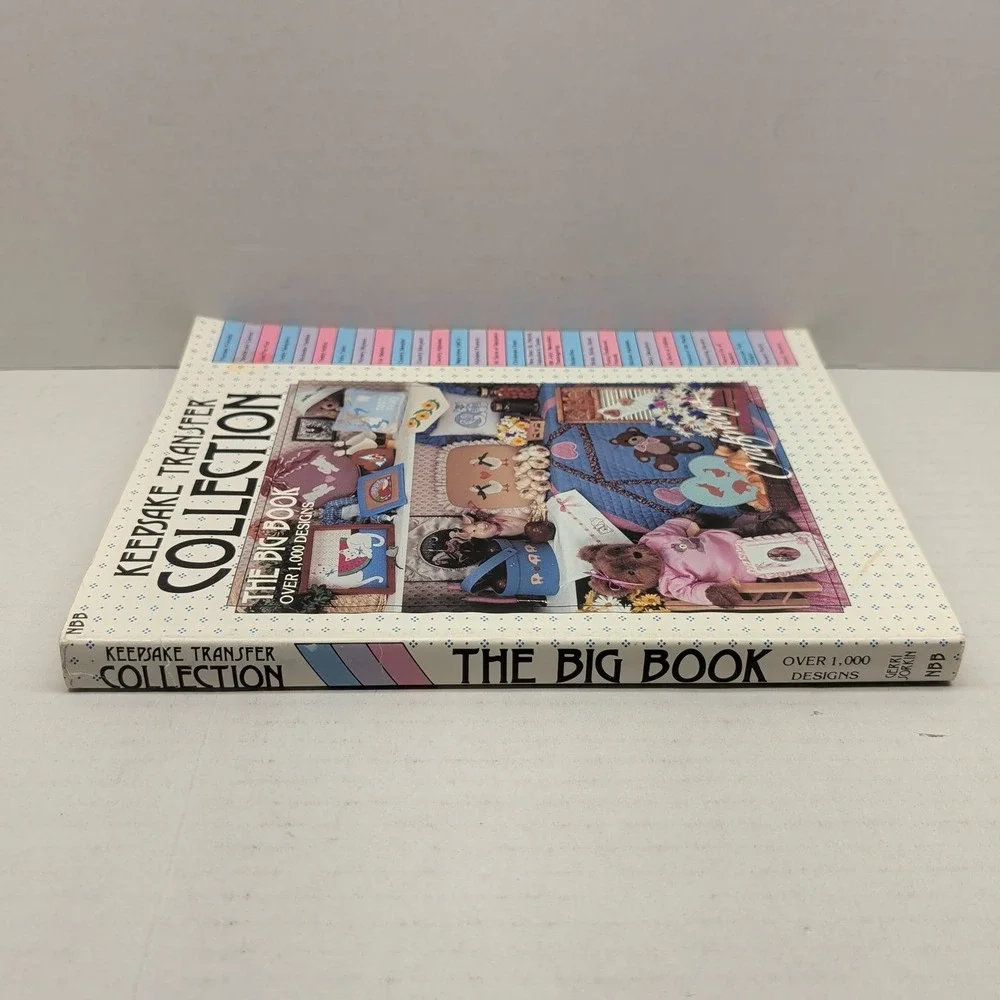 Craftways Keepsake Transfer Collection The Big Book 1000+ Iron On Patterns 1984